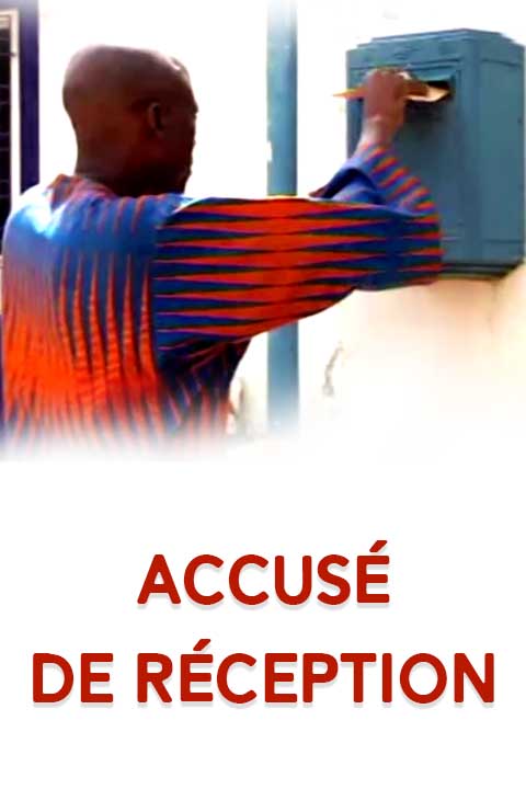 ACCUSE DE RECEPTION